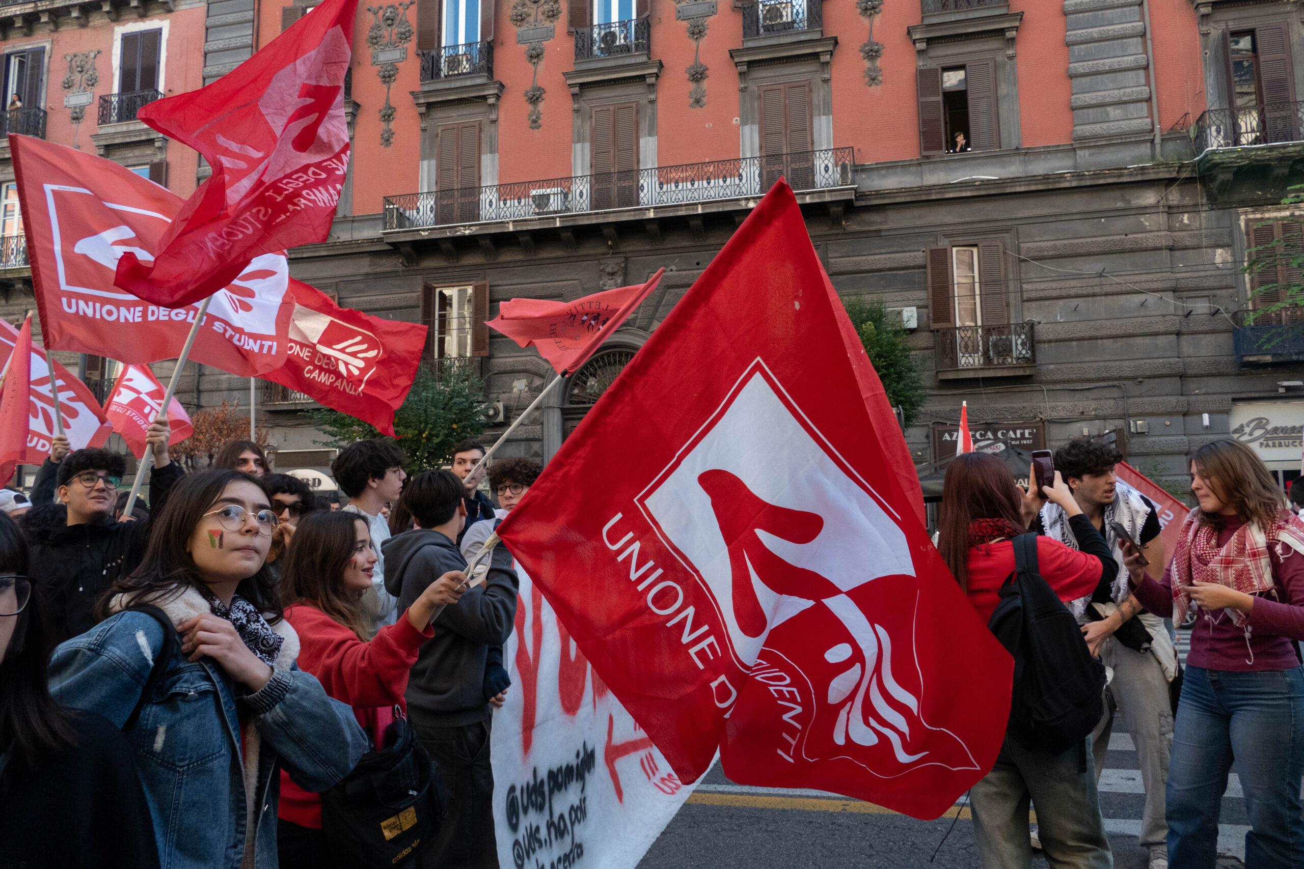UdS durante una della sue manifestazioni.