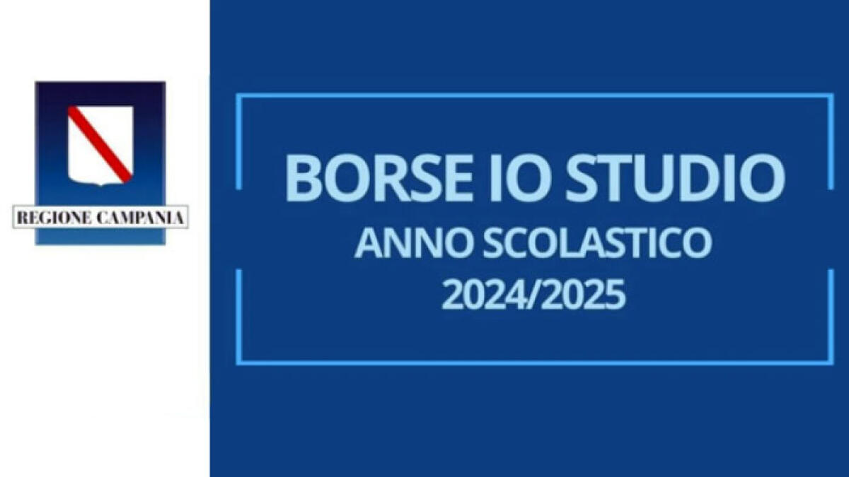 IoStudio, pubblicate le graduatorie delle oltre 29mila borse di studio per le superiori - LEGGI QUI - 