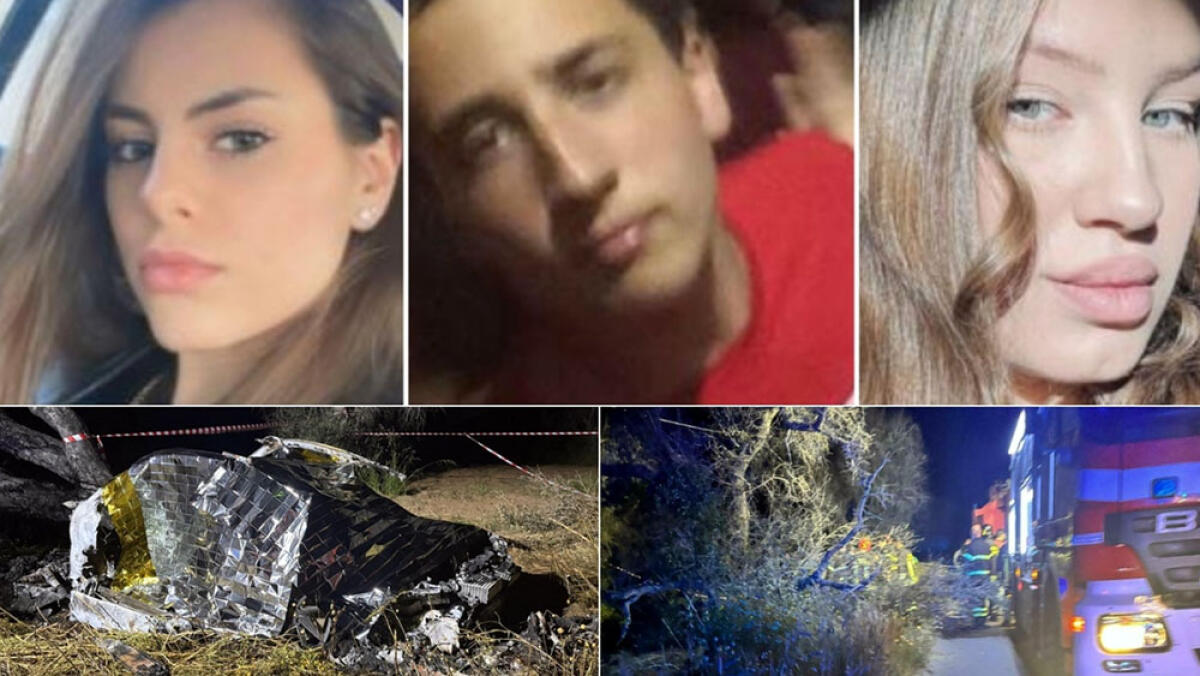 Porsche si ribalta e prende fuoco, morti tre giovanissimi - 