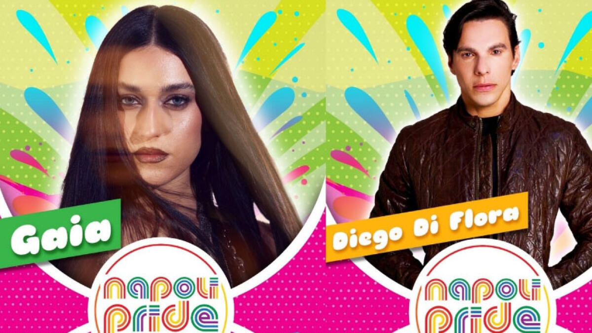 Gaia madrina del Napoli Pride 2025 - 