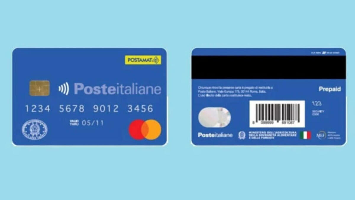 Carta Dedicata a Te 2025, quando arriva e con quali importi - 