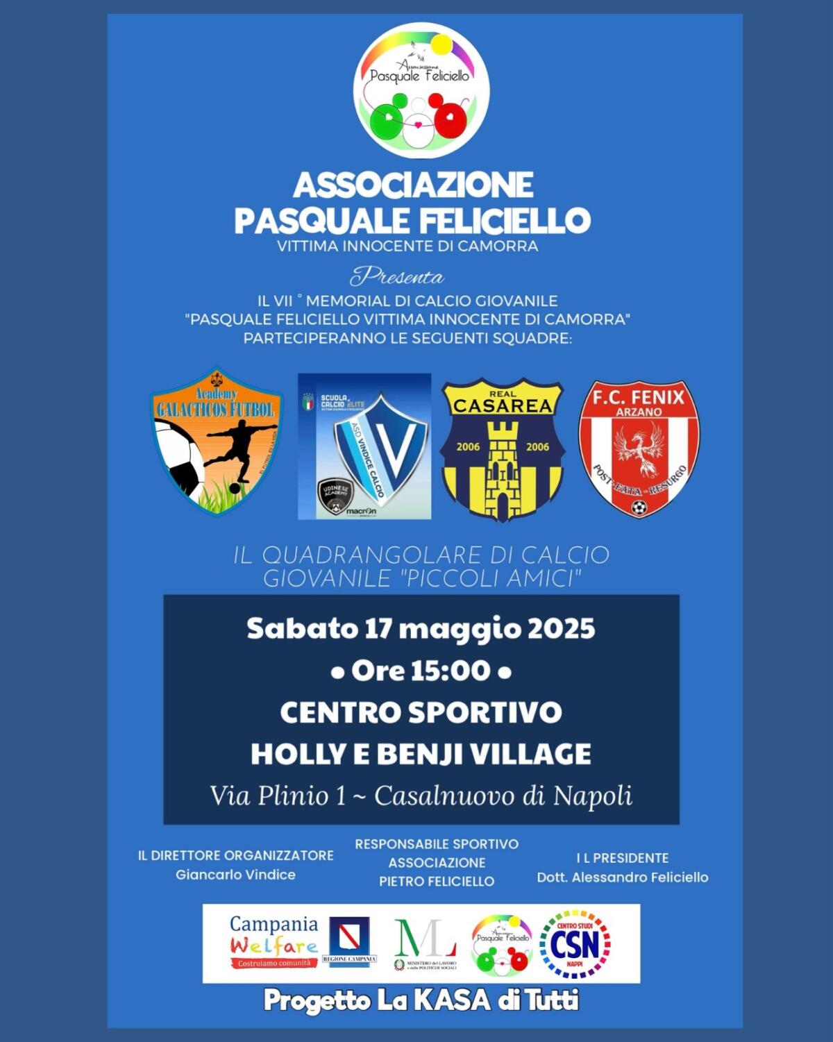 Casalnuovo di Napoli, un calcio alla camorra - 