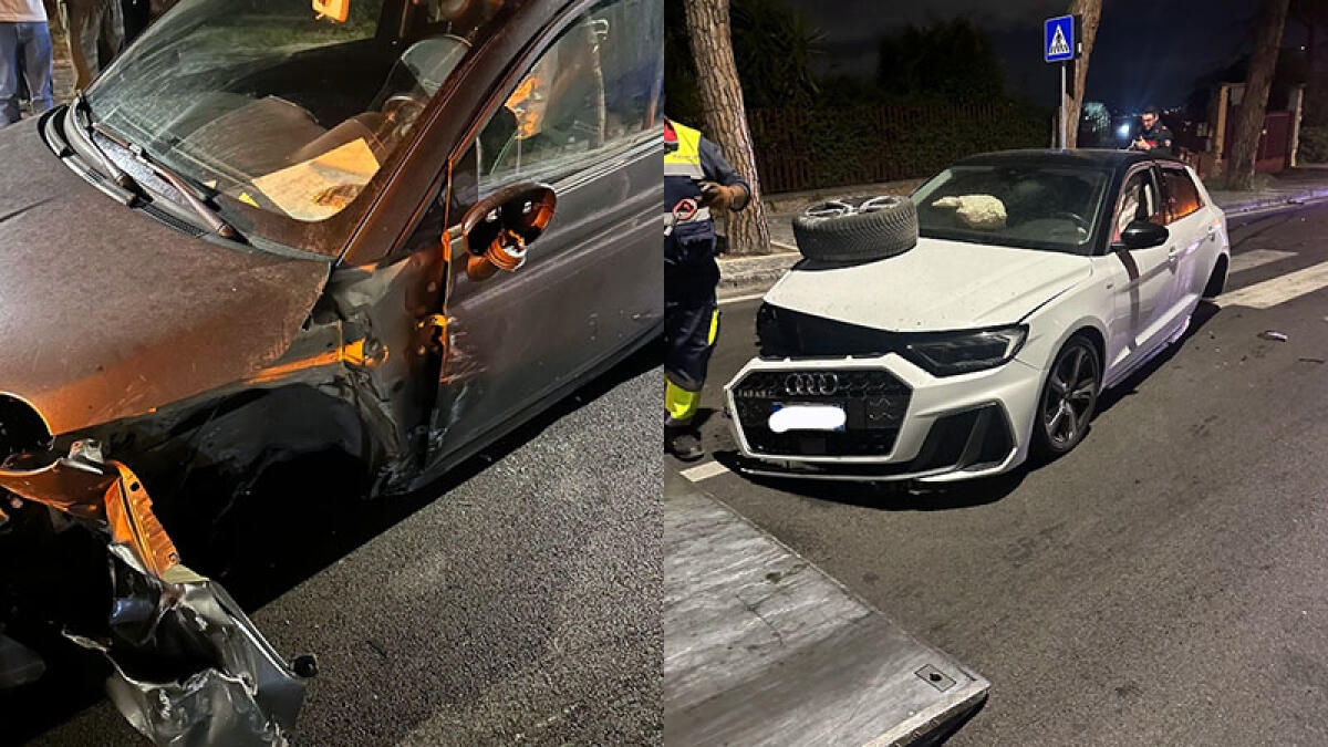 Sorpasso azzardato, violento frontale nei Paesi Vesuviani - 