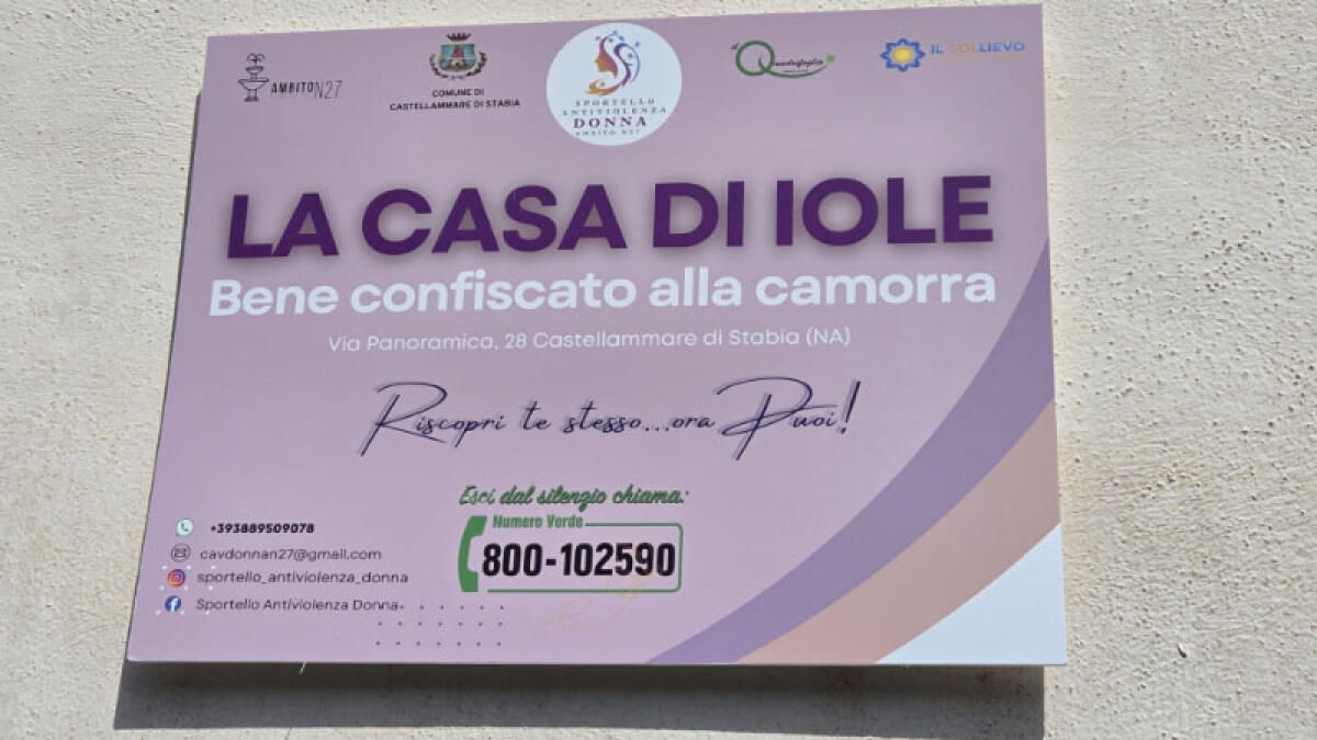 Ecco "La Casa di Iole" nel bene confiscato alla camorra vesuviana - 