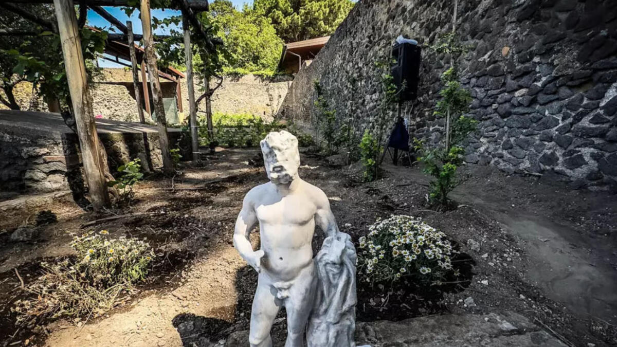 Migliaia tra piante e fiori nella Casa del Profumiere a Pompei: lo spazio è tornato a vivere - 