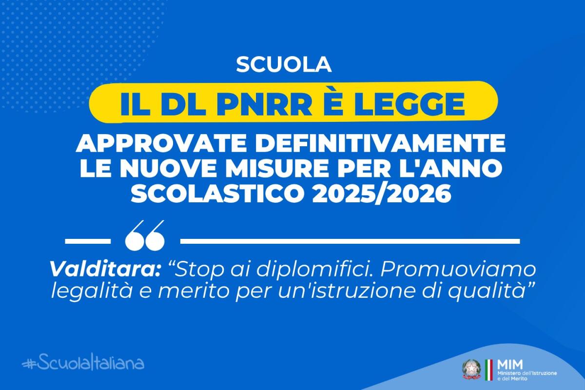 Il Ministro dell'Istruzione dichiara guerra ai diplomifici - 