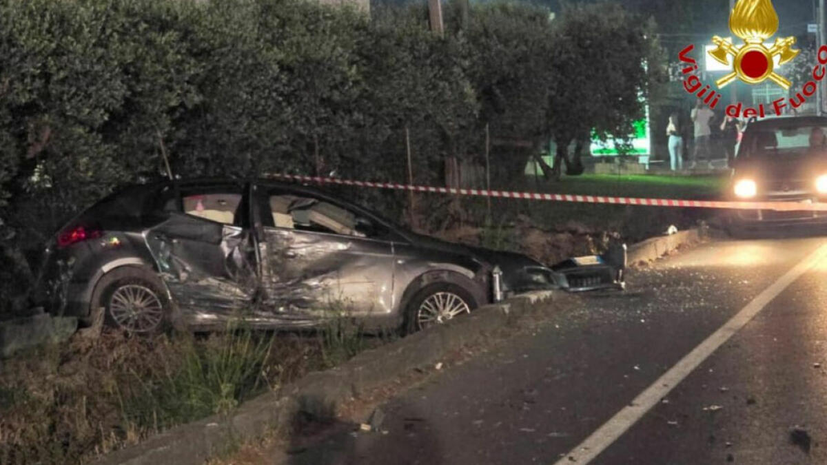 Maxi-tamponamento nella notte provoca 8 feriti - 