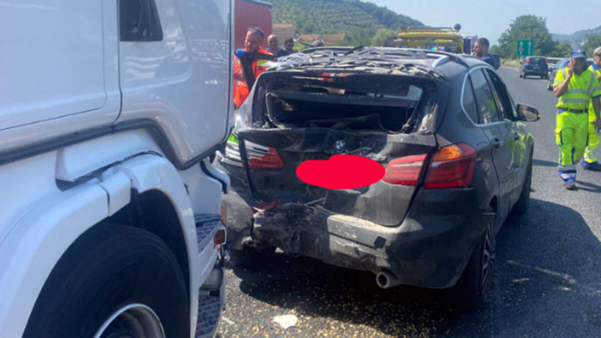 Incidente sul Raccordo dell'A30, feriti donna incinta e due bambini - 