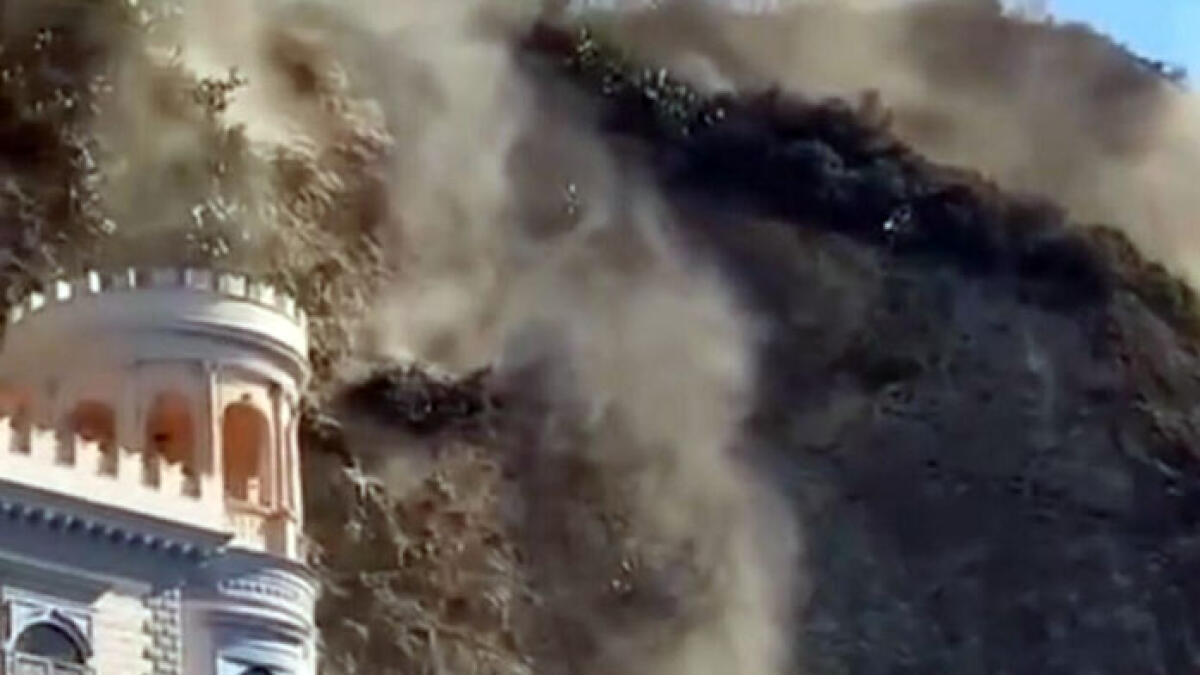 Terremoto, frana un altro costone - 