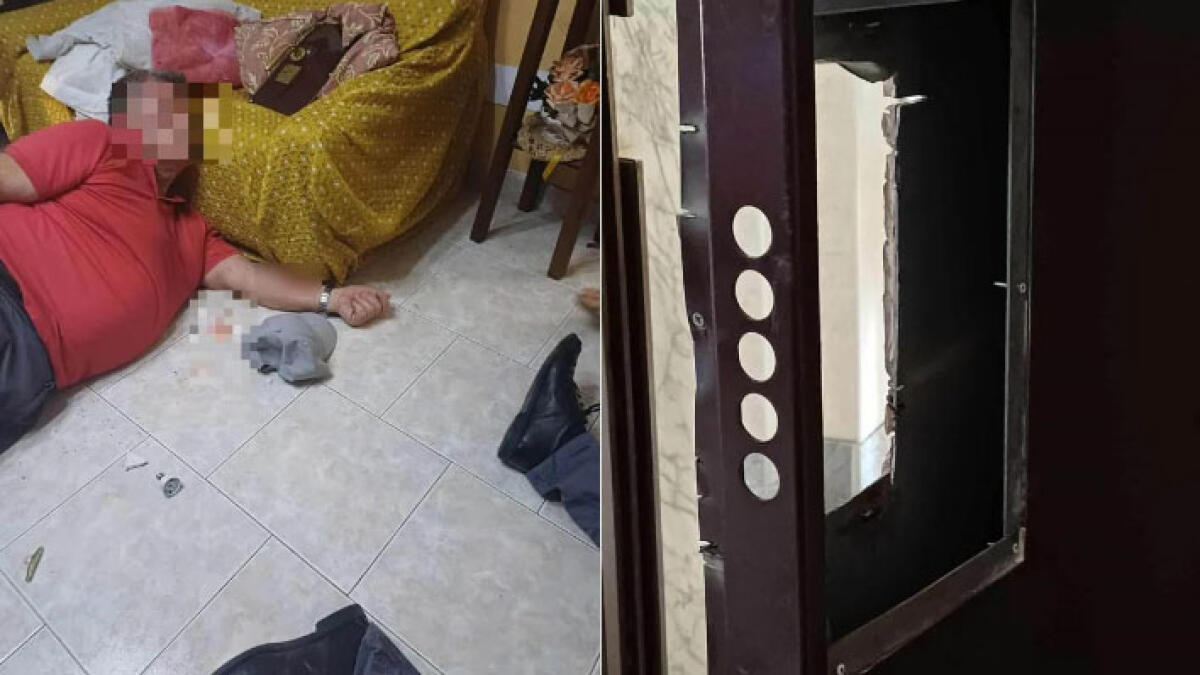 Tagliano la porta con il flex e picchiano gli occupanti per prendersi la casa - 