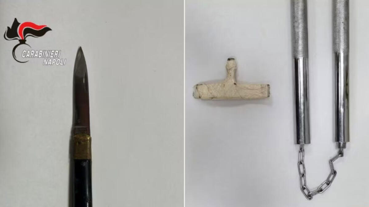 Continua la "movida armata": ragazzini con nunchaku, coltelli e tirapugni - 