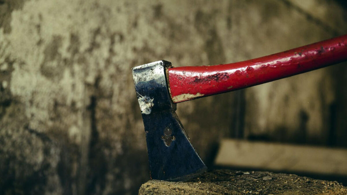 Infastidito dalla musica va nel bar armato di accetta - 