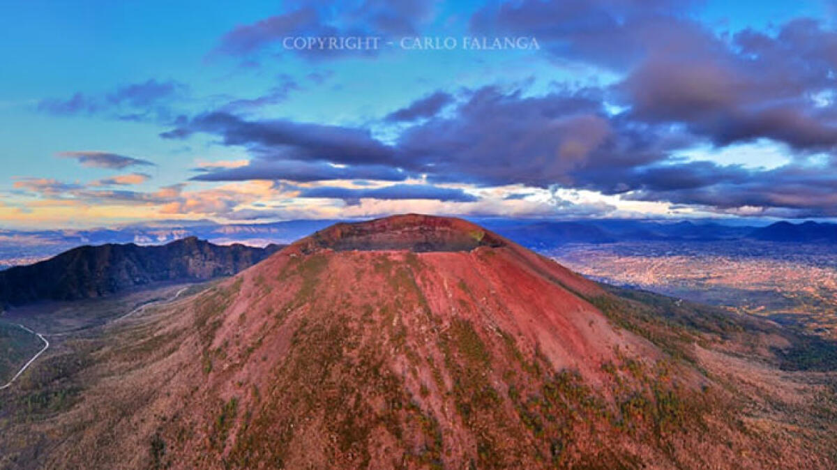 Vesuvio, rete wi-fi sul cratere - 