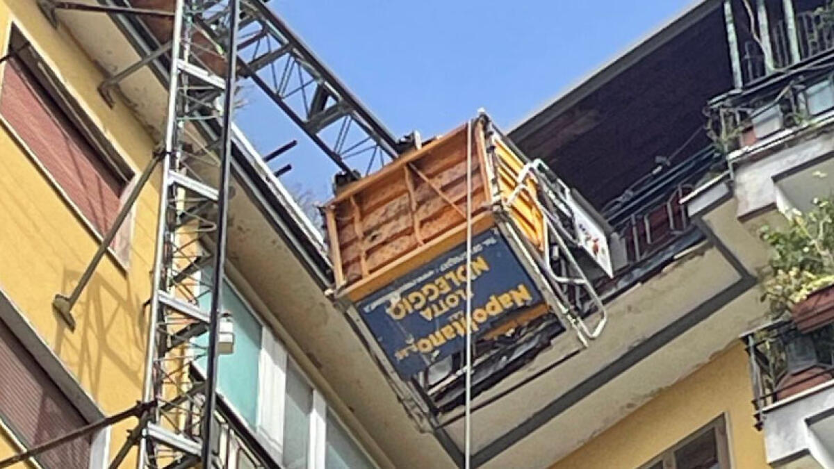 Cede il carrello, ecco chi sono i tre operai morti - 