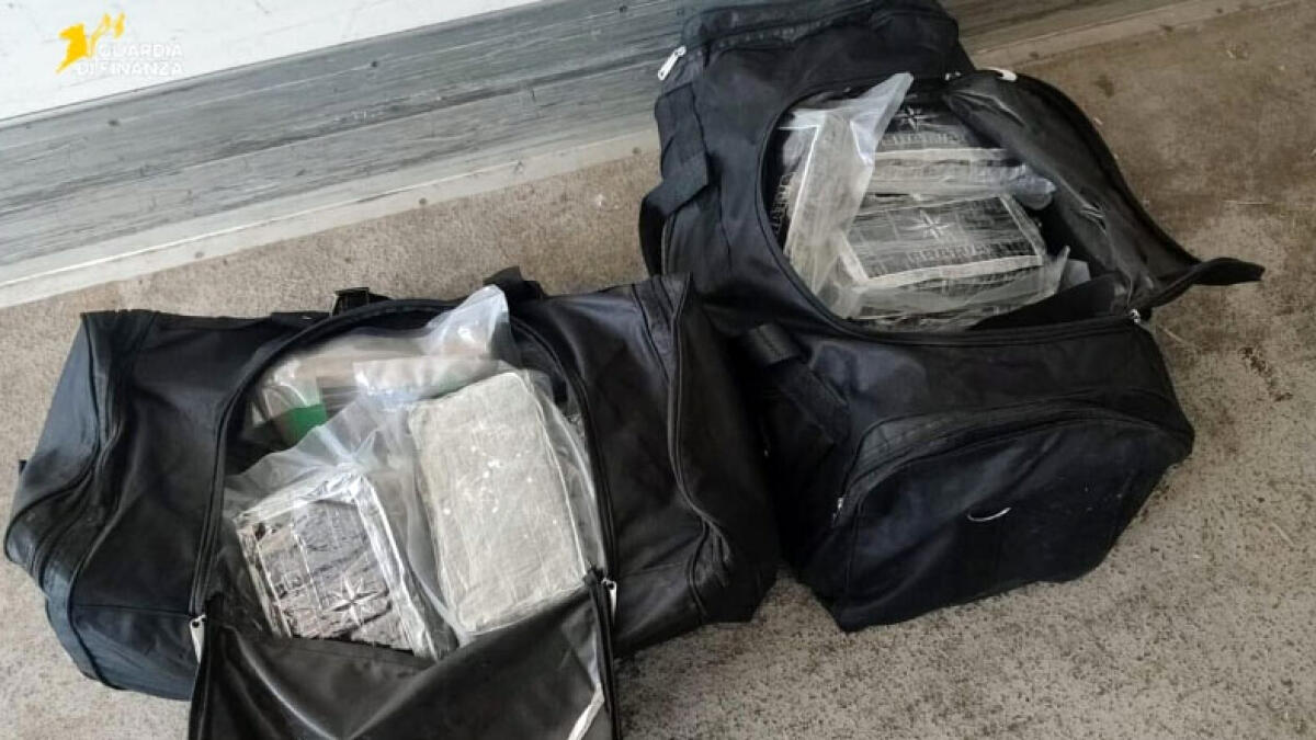 Grosso carico di cocaina trovato su un camion - 