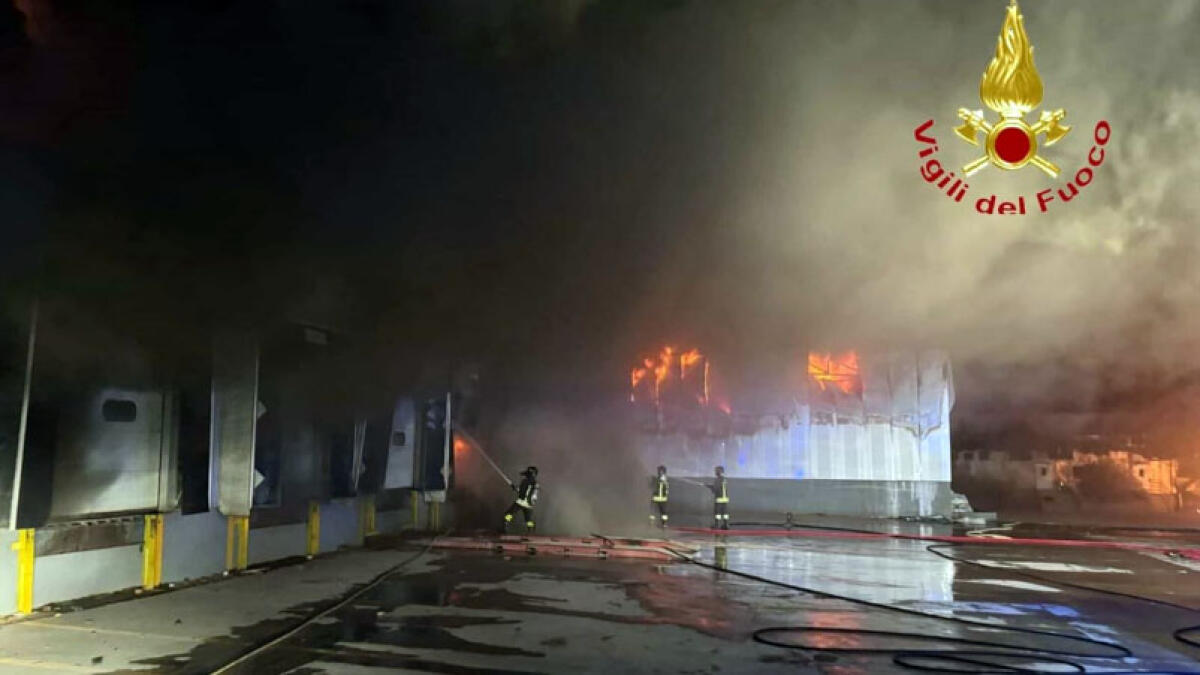 Azienda agricola divorate dalle fiamme - 