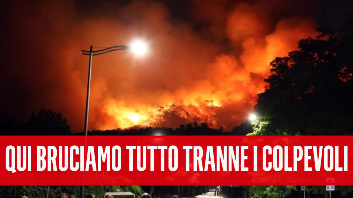 Vesuvio, qui bruciamo tutto tranne i colpevoli - 