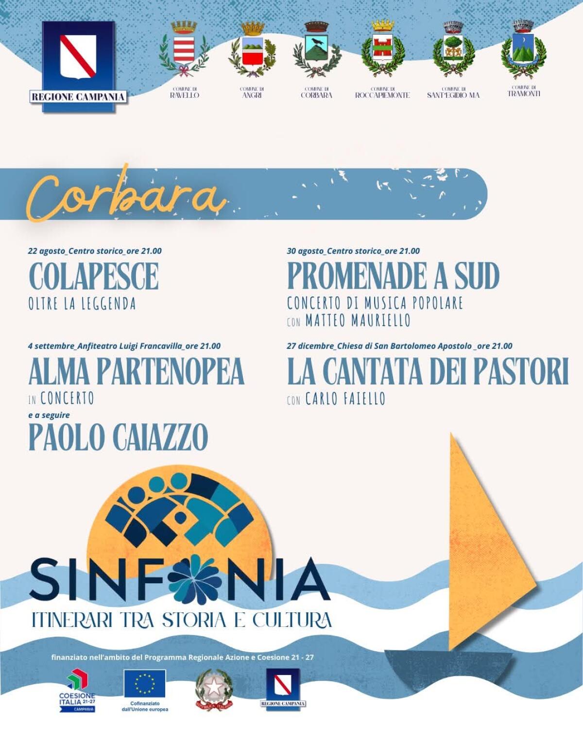 Corbara, Sinfonia itinerari tra storia e cultura - 