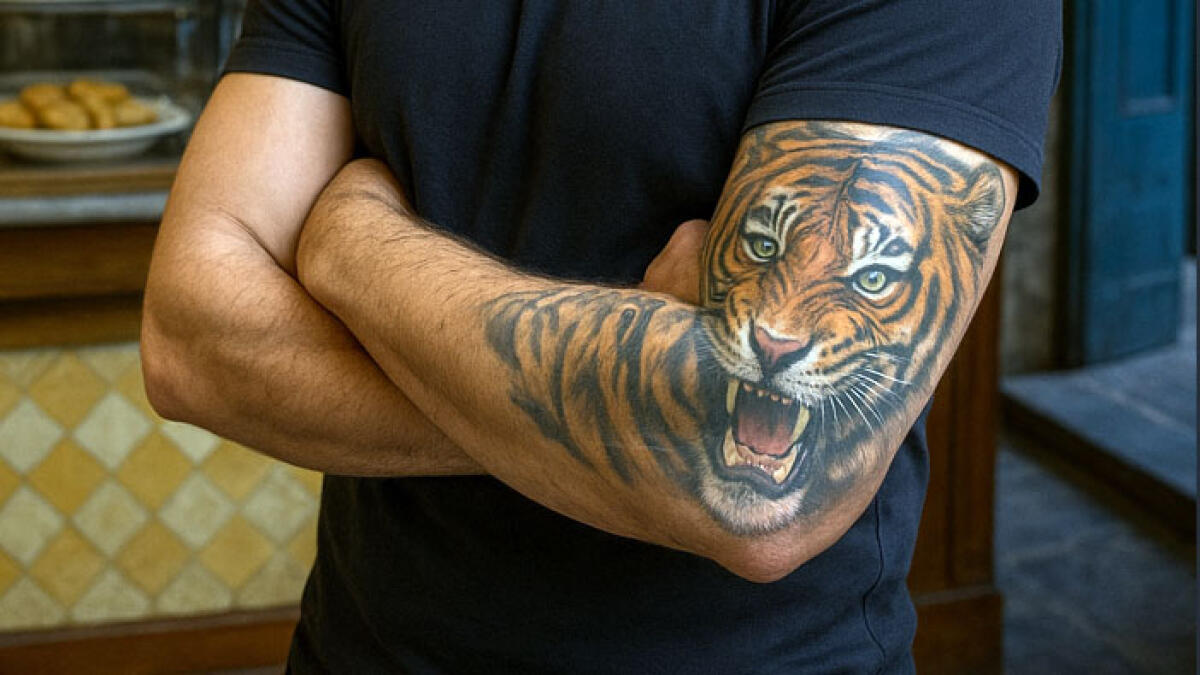 Due rapine nei bar, tradito dal tatuaggio della tigre - 