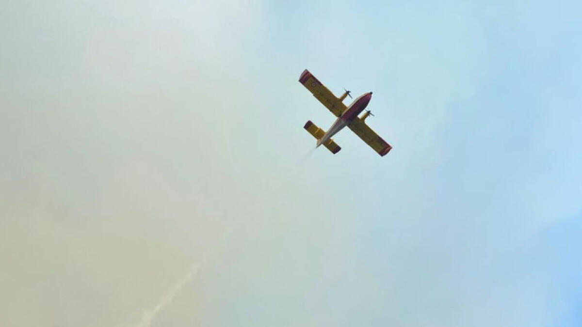 Incendio sul Vesuvio, 8 mezzi aerei per spegnere le fiamme - 