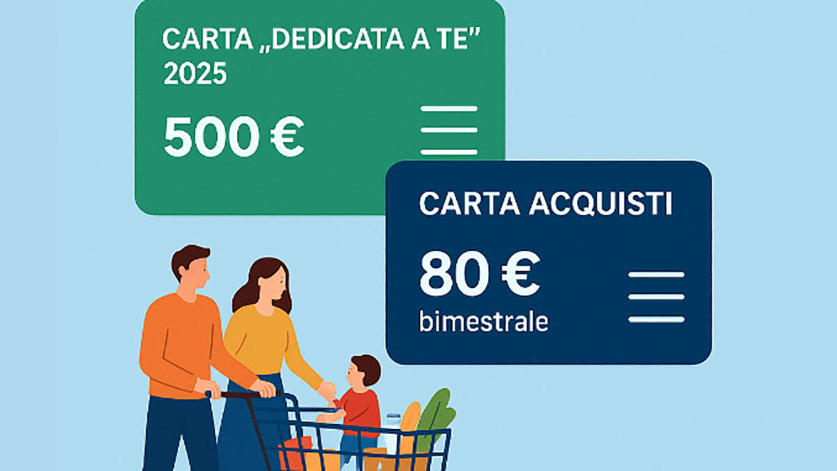 Carta Dedicata a Te 2025 e Carta Acquisti: guida ai bonus - 