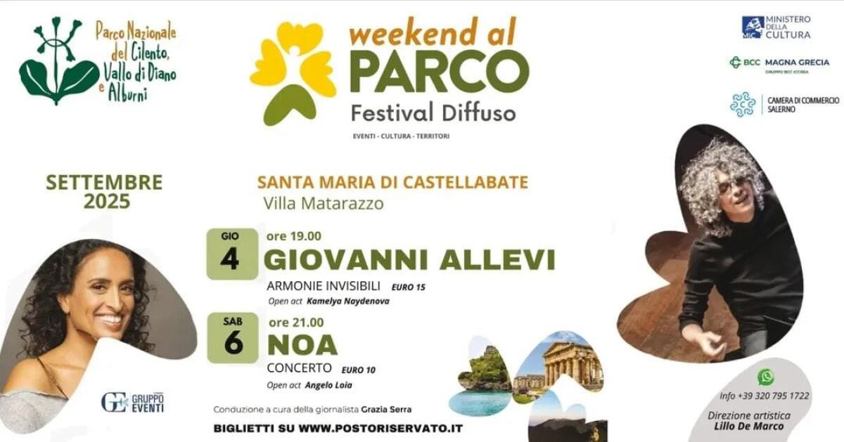 Nel Cilento l'estate musicale non è ancora finita, grandi nomi in arrivo - 