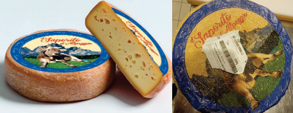 Il formaggio richiamato