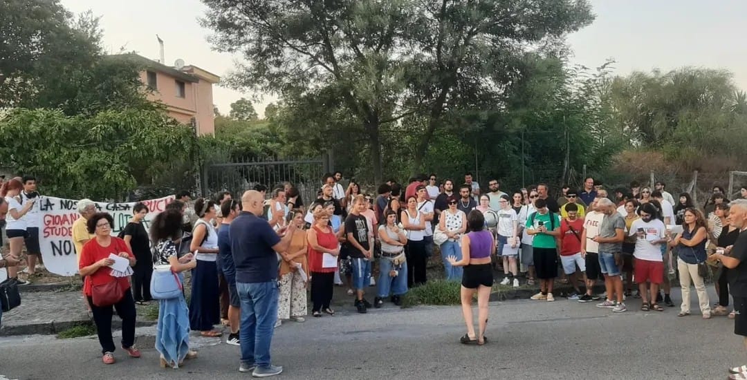 Assemblea popolare del 12 agosto nel comune di Terzigno