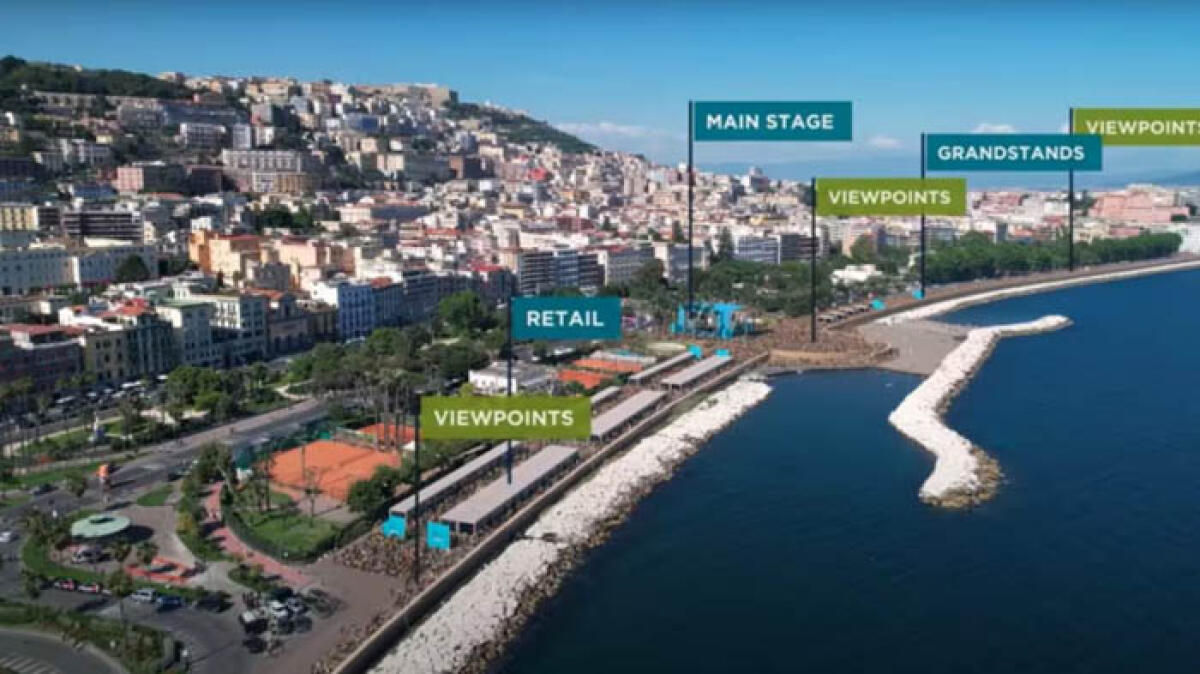 Rivoluzione Lungomare per l'America's Cup a Napoli: ecco il progetto - 