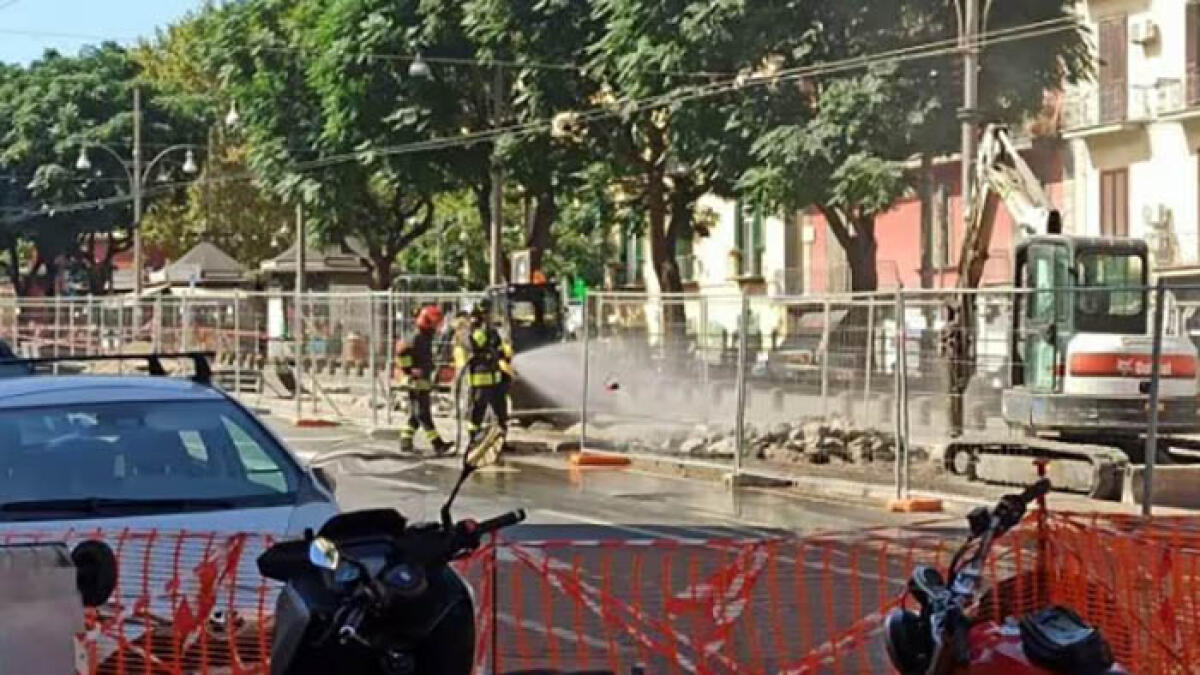 Grave fuga di gas, strada chiusa per sei ore - 