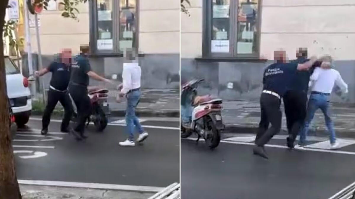 Vigile schiaffeggia cittadino durante un controllo - 