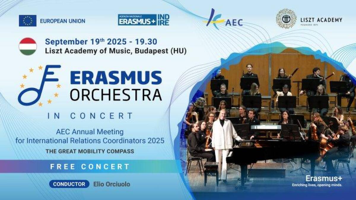A Budapest l’incontro AEC con la magia dell’Orchestra Erasmus, possibilità anche per l'Italia - 