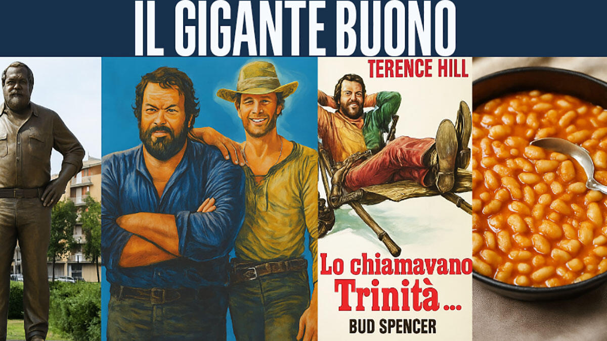 Bud Spencer nel mondo: dove si trovano statue, murales, fagioli e manifesti in suo ricordo - 