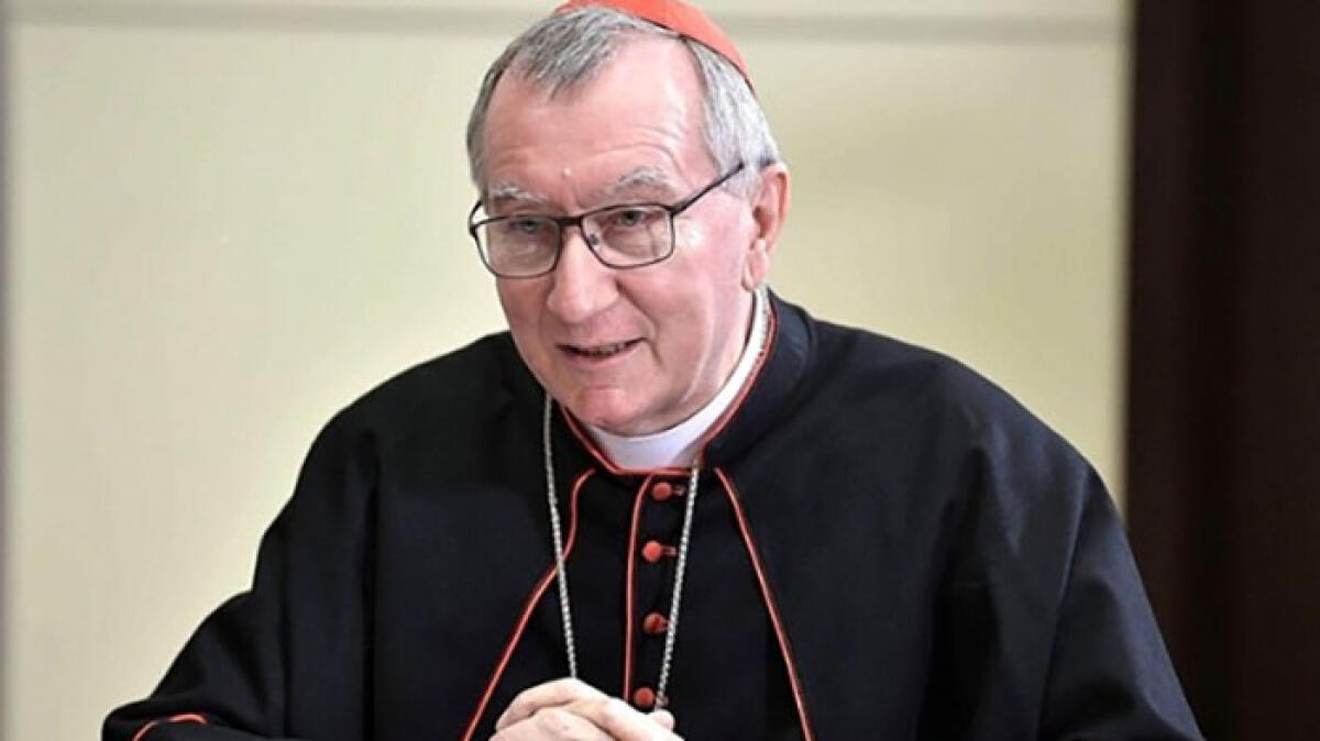 Il Cardinale Parolin arriva al Santuario di Pompei - 