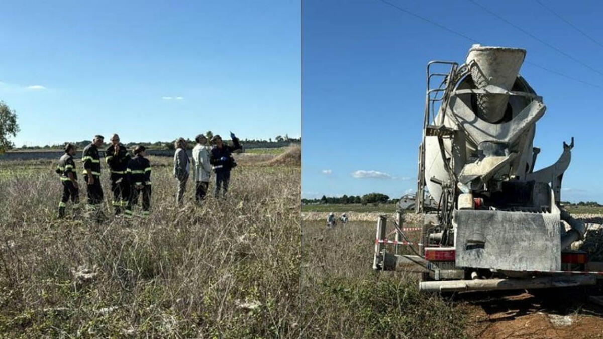 Betoniera tocca i cavi elettrici, operaio folgorato - 