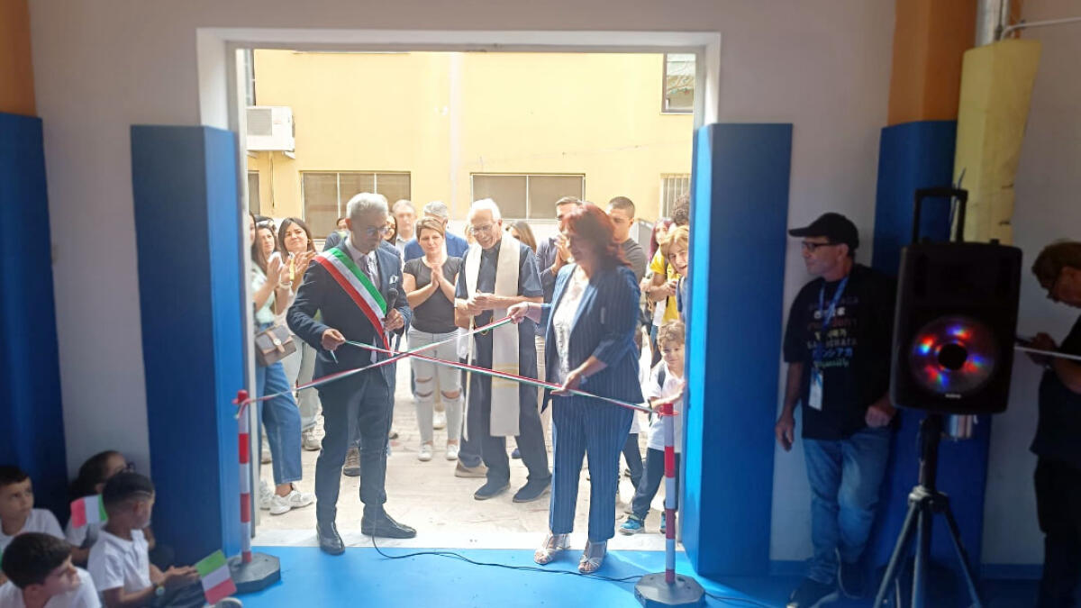 Nuova palestra, opere anticamorra e murales: Poggiomarino non è sola - GUARDA IL SERVIZIO - 