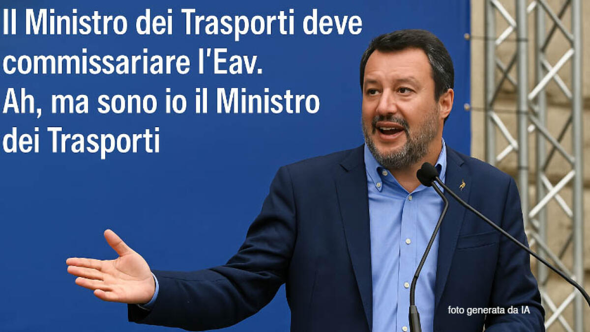 Salvini e le elezioni in Campania, il comico paradosso del Ministro indignato con se stesso - 