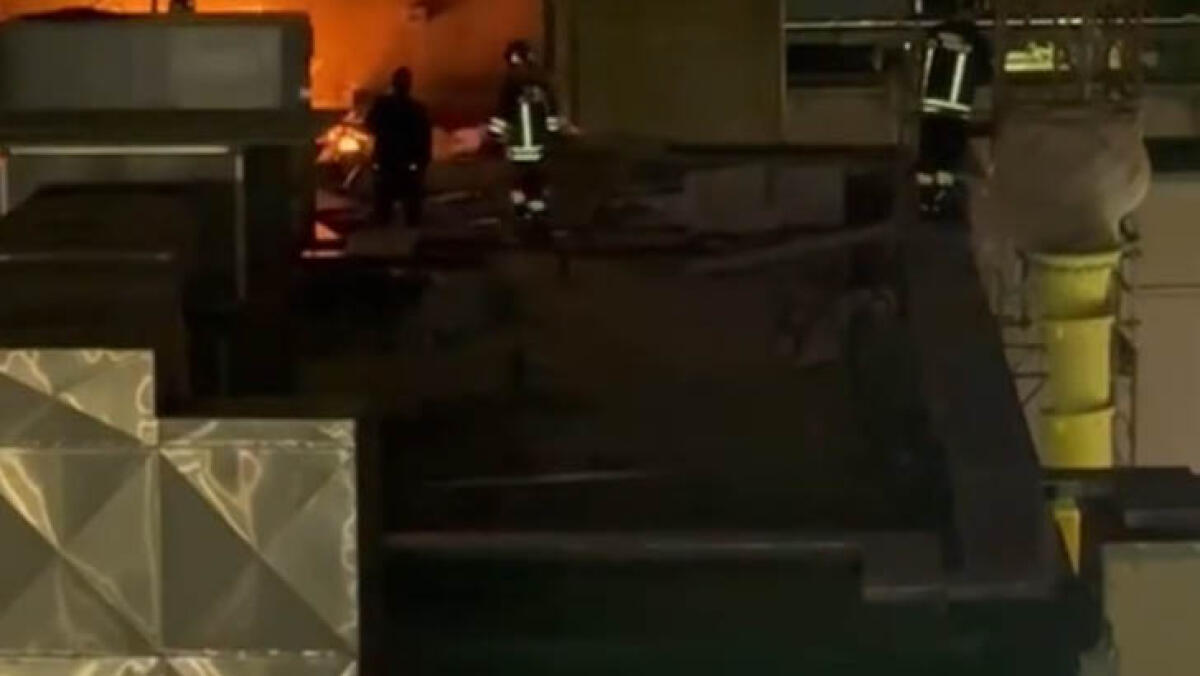 Fiamme all'ospedale San Giovanni Bosco - 