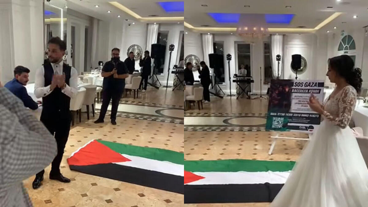Sposi napoletani devolvono le buste dal matrimonio a Gaza - GUARDA IL VIDEO - 