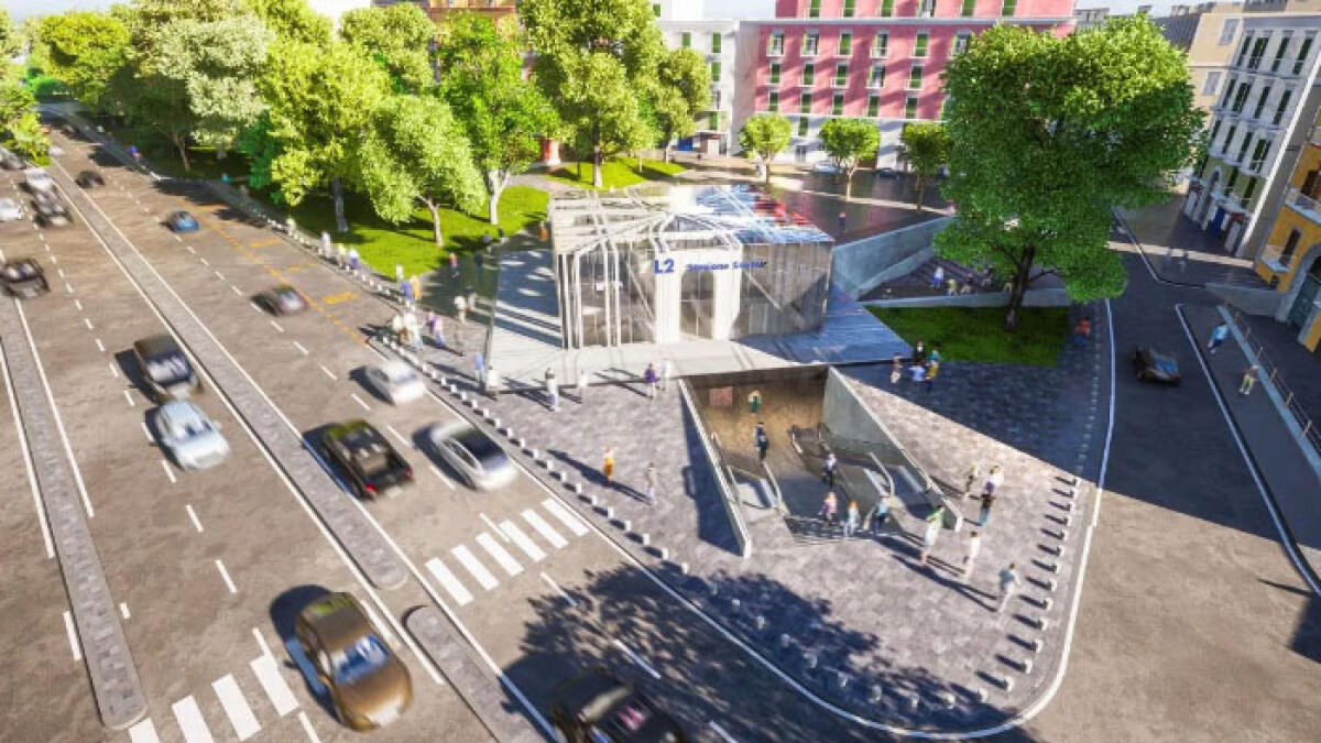 La metropolitana avrà una stazione tutta nuova - 