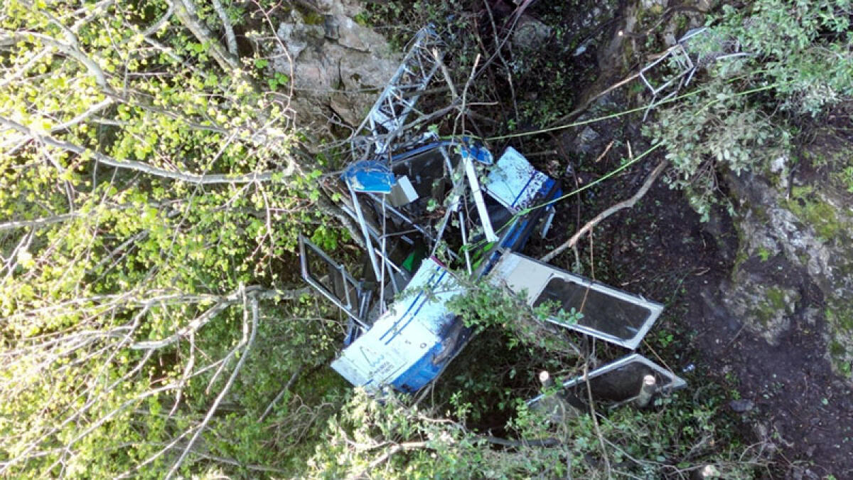 Crollo Funivia del Faito, carrello recuperato solo ora - 