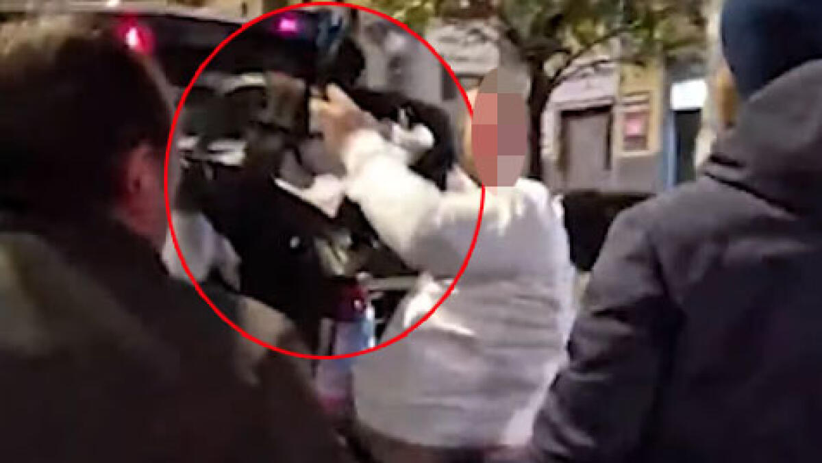 Borrelli minacciato con un passeggino - con il neonato all'interno - durante un sopralluogo - 