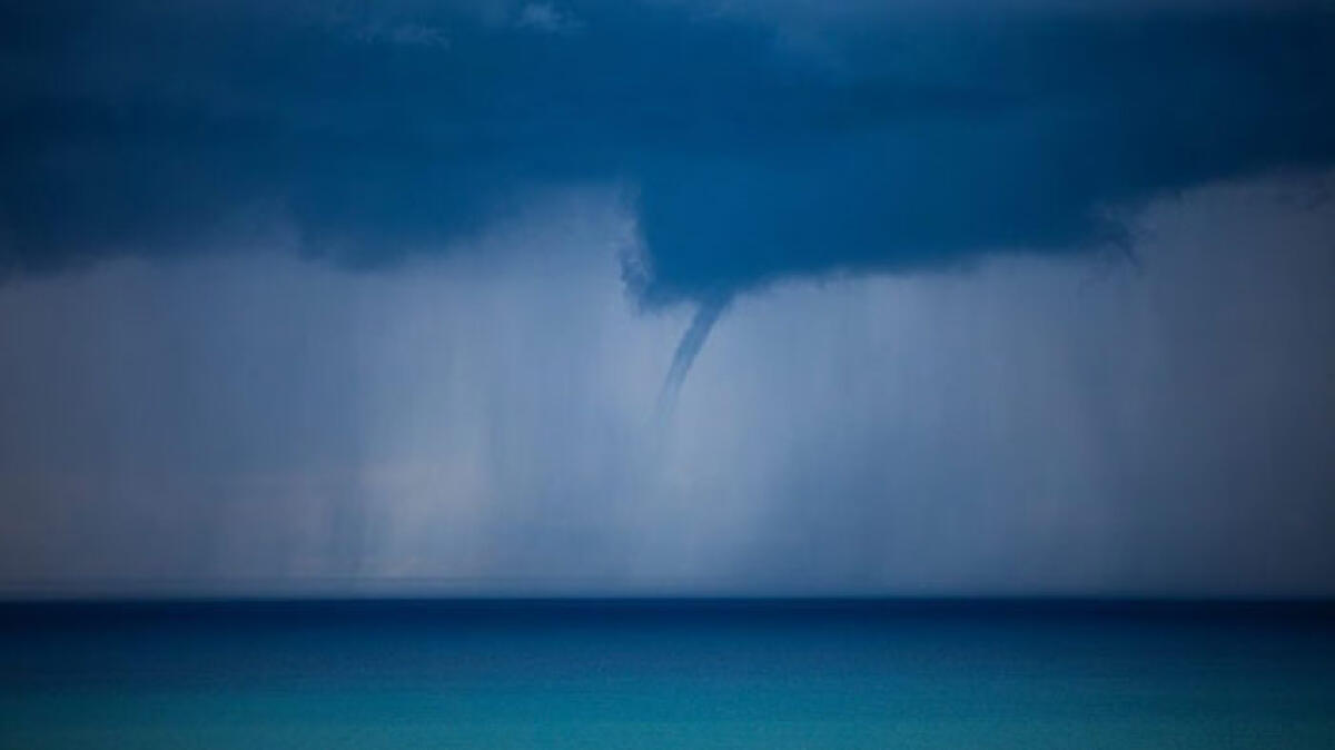 Trombe marine al largo della Costiera - 