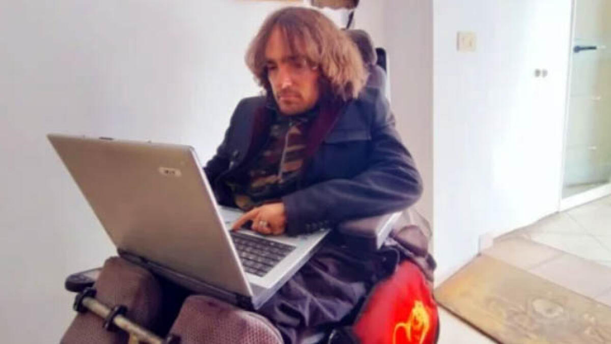 Christian Durso è il primo studente con disabilità a dare esami alla Sapienza in remoto - 