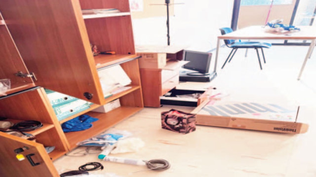 Devastato il centro giovanile - 