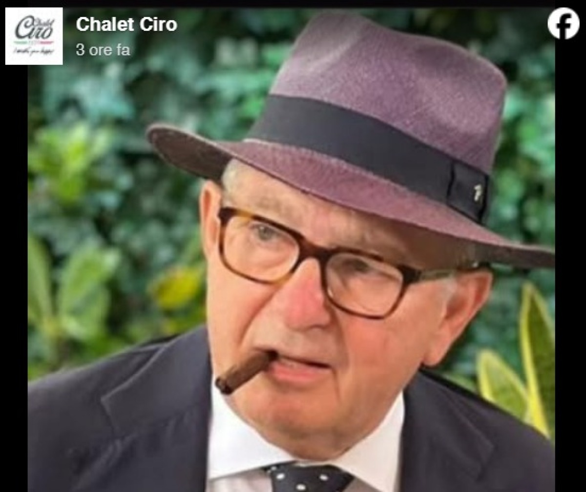 Chalet Ciro, addio al fondatore - 