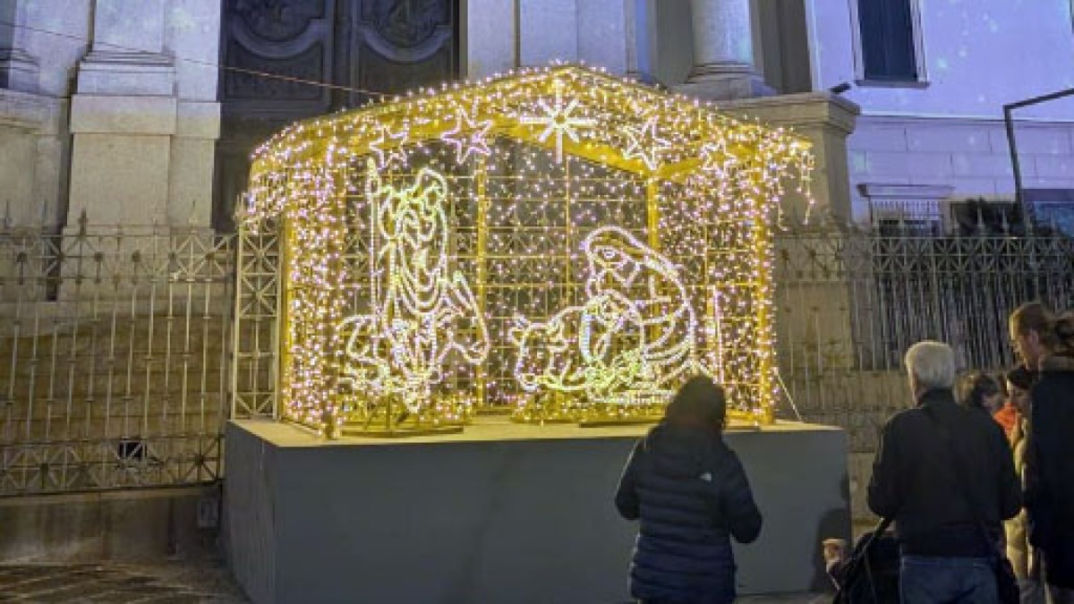 Presepe tridimensionale a Pompei, l'ultimo regalo del sindaco Lo Sapio - 