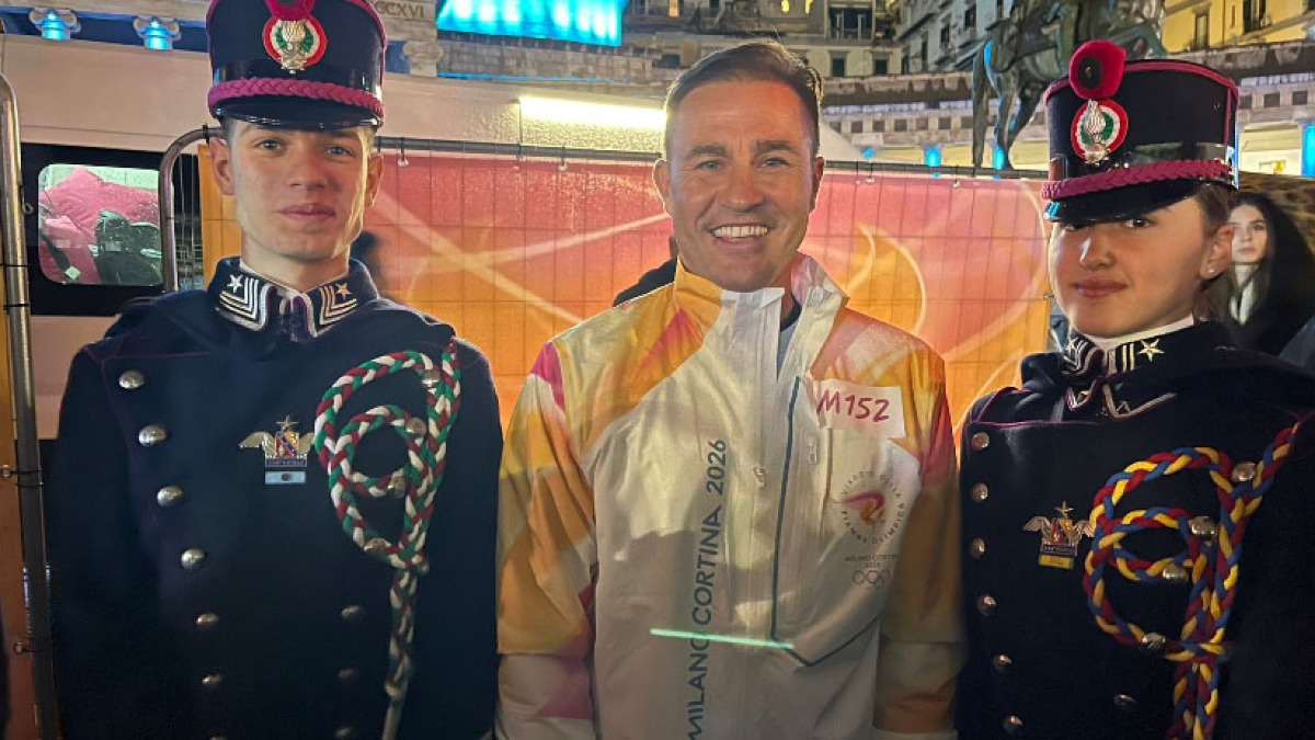 La Nunziatella accoglie Fabio Cannavaro in versione tedoforo - 