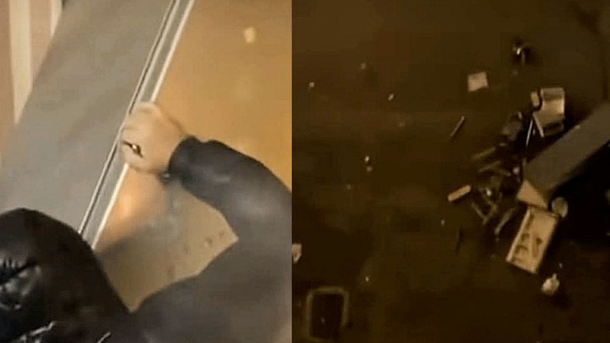 Lanciano frigo dal balcone per "festeggiare" il Capodanno - GUARDA IL VIDEO - 