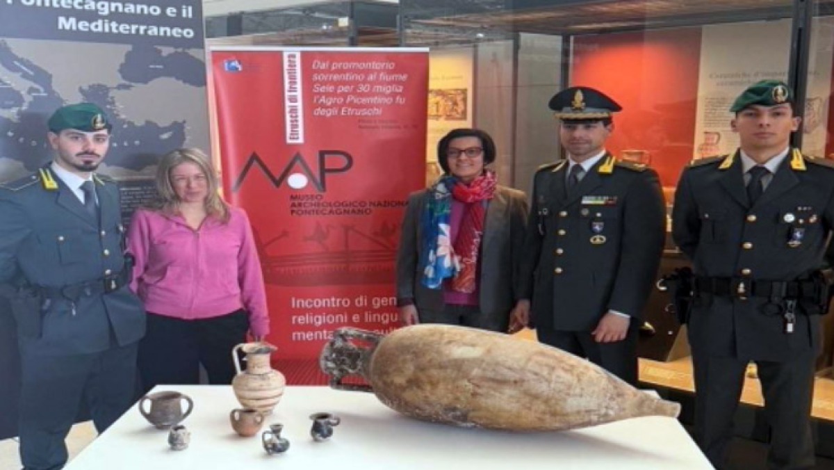 Confiscati dei preziosi reperti a un imprenditore - 